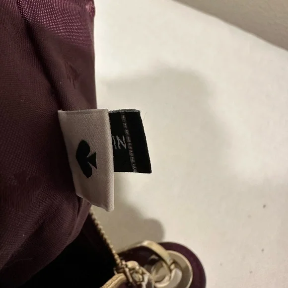 kate spade Rosie Deep Plum Leather Crossbody with Gold Hardware - Picture 8 of 11